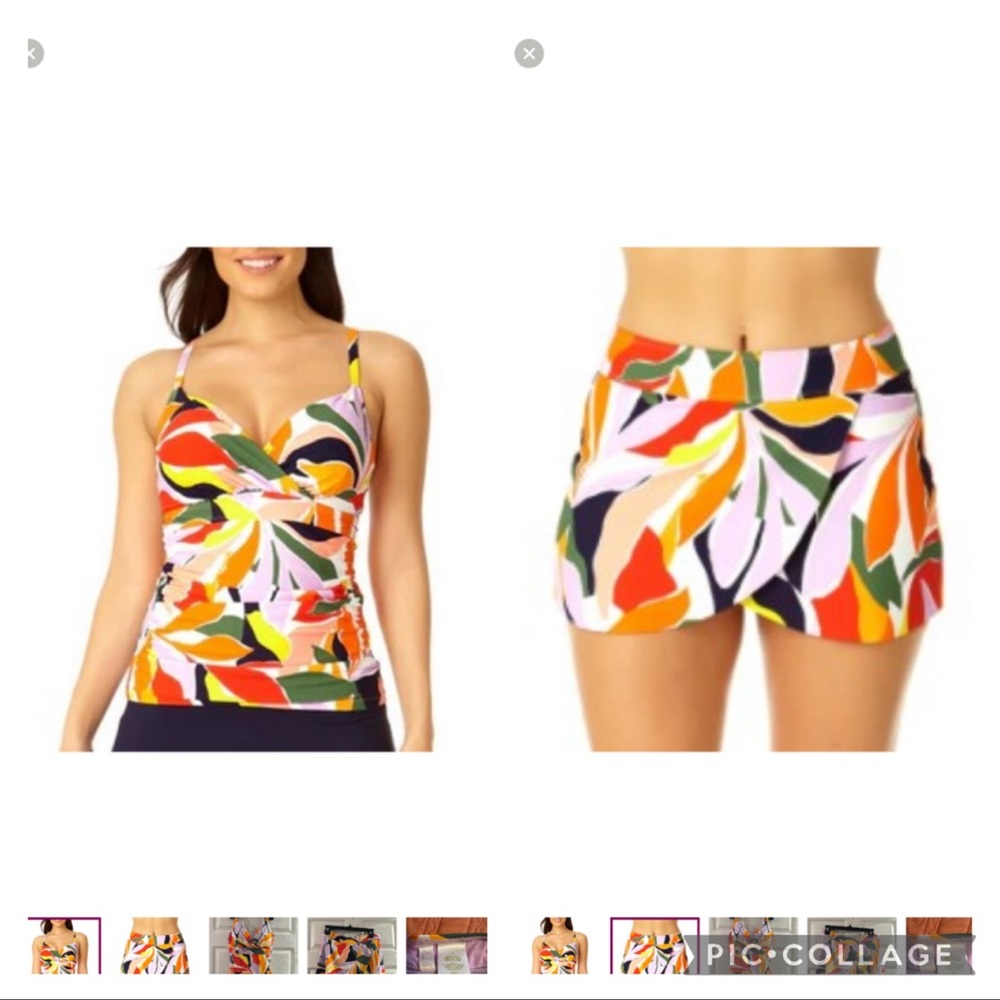 Anne Cole Palm Party Swimsuit
